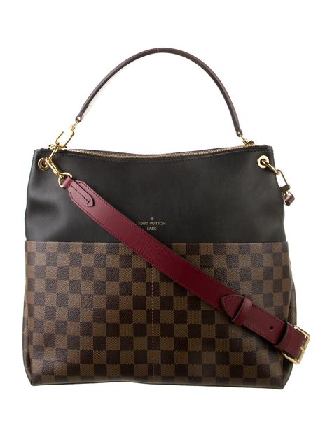 lv damier hobo bag|damier canvas handbags.